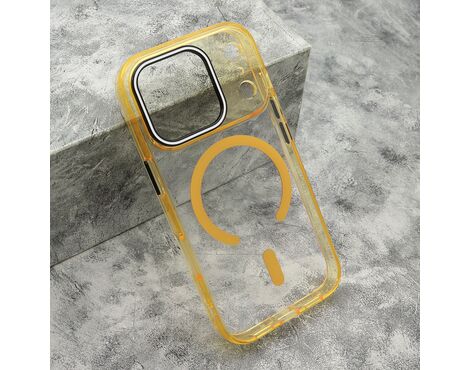 Futrola COLOR RING MagSafe - iPhone 17 Pro (6.3)/iPhone 18 Pro (6.3) narandzasta (MS).
