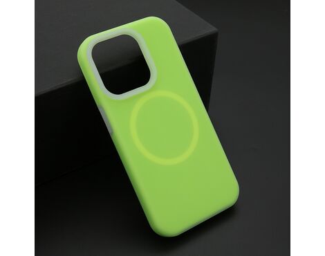 Futrola PASTEL COLOR MagSafe - iPhone 15 Pro (6.1) zelena (MS).