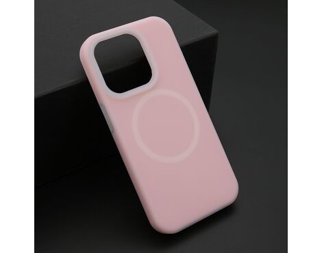 Futrola PASTEL COLOR MagSafe - iPhone 15 Pro (6.1) roze (MS).