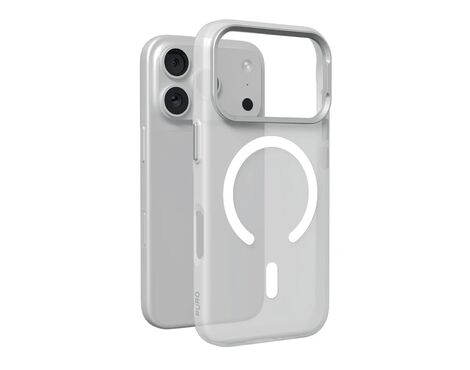 Futrola PURO LIGHTFEEL MAGSAFE - iPhone 17 Pro (6.3)/iPhone 18 Pro (6.3) srebrna (MS).