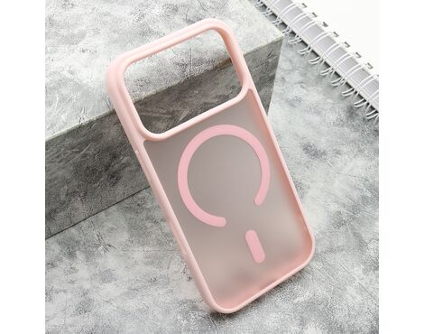 Futrola SILKY MagSafe mat - iPhone 17 Pro (6.3)/iPhone 18 Pro (6.3) roze (MS).