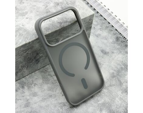 Futrola SILKY MagSafe mat - iPhone 17 Pro (6.3)/iPhone 18 Pro (6.3) siva (MS).