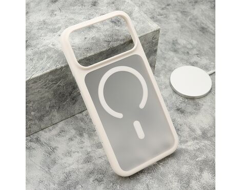 Futrola SHADOW MagSafe - iPhone 17 Pro Max (6.9)/iPhone 18 Pro Max (6.9) bela (big camera) (MS).