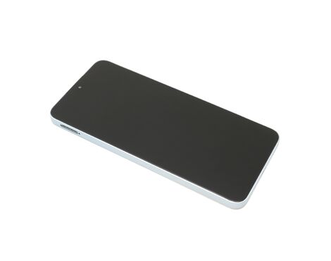 LCD displej (ekran) - Huawei Honor 90 Lite + Touch screen + frame silver ORG High brightness (MS).