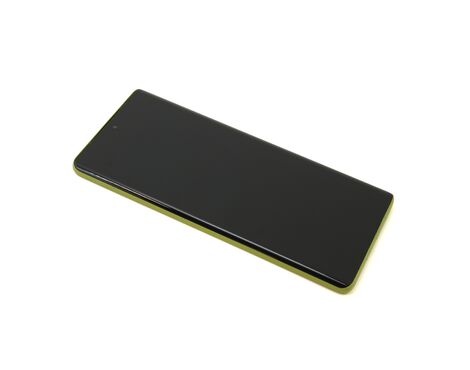 LCD displej (ekran) - Motorola Moto G85/Edge 50 Fusion 5G + Touch screen + frame Olive Green OLED ORG (MS).
