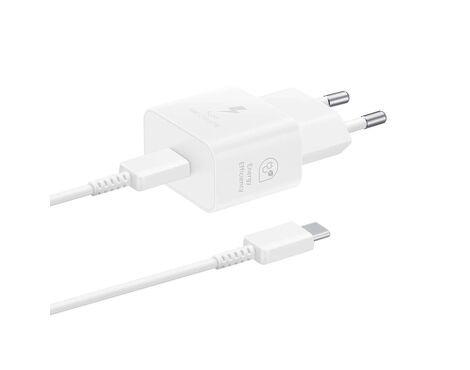 Samsung Super Fast kucni punjac PD 25W Type C beli EP-T2510X-WEGEU FULL ORG (MS).