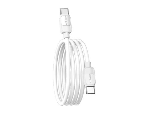 USB data kabl Moxom MX-CB231 PD 60W Type-C na Type-C 1m beli (MS).