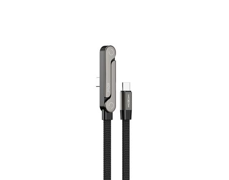 USB data kabl Moxom MX-CB371 60W Type C na Type C 1.2m crni (MS).