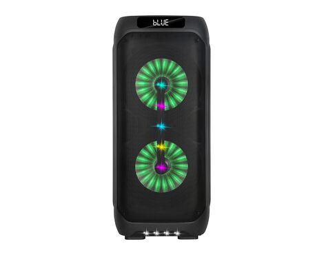 Zvucnik bluetooth NDR-S112 40W 2 x 12inca sa dva mikrofona crni (MS).