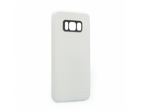Futrola Polka dots - Samsung G955 S8 Plus bela.