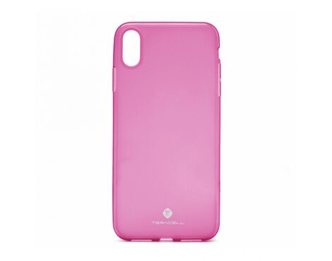 Silikonska futrola Teracell Giulietta - iPhone XR pink.