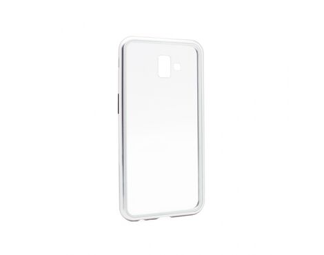 Futrola Magnetic - Samsung J610FN Galaxy J6 Plus srebrna.