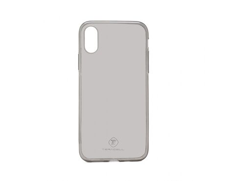 Silikonska futrola Teracell ultra tanka (skin) - iPhone XS crna.