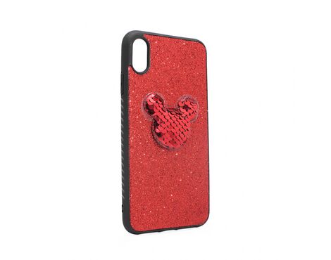 Futrola Shiny mouse - iPhone XS Max crvena.