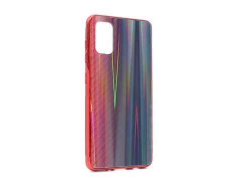 Futrola Carbon glass - Samsung A415F Galaxy A41 crvena.