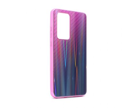 Futrola Carbon glass - Huawei P40 Pro pink.