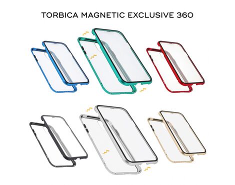Futrola Magnetic exclusive 360 - Samsung A115 Galaxy A11 srebrna.