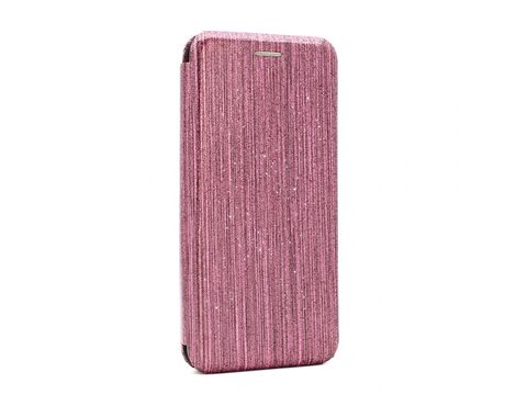 Futrola Flip Crystal - Huawei P40 pink.