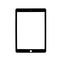 Staklo touchscreen-a - Apple iPad Air 2 Crno CHO.