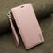 Futrola na preklop HANMAN - iPhone 15 Plus svetlo roze (MS).