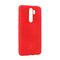 Silikonska futrola Teracell Giulietta - Xiaomi Redmi Note 8 Pro mat crvena.