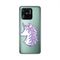 Silikonska futrola PRINT Skin - Xiaomi Redmi 10C Purple Unicorn.