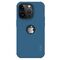 Futrola Nillkin Scrub Pro - iPhone 14 Pro plava (sa otvorom za logo).