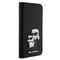 Futrola Karl Lagerfeld Saffiano BP Nft Karl&Choupette - iPhone 15 Pro Max 6.7 crna (KLBKP15XSANKCPK).