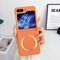 Futrola Magsafe Magnetic Shockproof - Samsung Galaxy Z Flip 6 narandzasta.