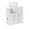 Data kabl iPhone 15 Type c na Type c beli 1m.