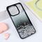 Futrola Frame Glitter - Xiaomi Redmi Note 13 4G crna.