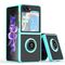 Futrola Frosted Shockproof - Samsung F741B Galaxy Z Flip 6 5G svetlo plava.