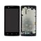 LCD displej (ekran) - Lenovo A2010+touch screen crni+frame.