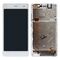 LCD displej (ekran) - Wiko JERRY 2+touch screen beli+frame SPO SH.