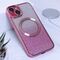Futrola Shine Magsafe - iPhone 14 roza.