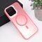 Futrola Magsafe providna - iPhone 16 Pro Max 6.9 roze.