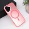 Futrola Magsafe providna - iPhone 16 6.1 roze.