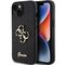Futrola Guess Hc Fixed Glitter 4G Big Metal Logo - iPhone 15 crna (GUHCP15SHG4SGK).