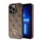 Futrola Guess Hc PU Leather 4G Triangle Strass - iPhone 15 Pro 6.1 braon (GUHCP15LP4TDPW).
