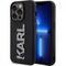 Futrola Karl Lagerfeld Hc 3D Logo Glitter - iPhone 15 Pro 6.1 crna (KLHCP15L3DMBKCK).