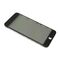 Staklo touchscreen-a - iPhone 6s Plus + frame + OCA stiker + polaroid ORG (Crown Quality) black (crni) (MS).