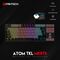 Tastatura Mehanicka Gaming Fantech MK876 RGB Atom TKL siva (Blue switch).