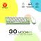 Combo mis tastatura wireless Fantech WK-896 GO Mochi65 zeleni.