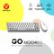 Combo mis tastatura wireless Fantech WK-896 GO Mochi65 sivi.