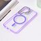 Futrola Magsafe Transparent - Samsung S921B Galaxy S24 ljubicasta.