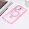 Futrola Magsafe Transparent - Samsung S926B Galaxy S24 Plus pink.