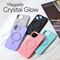 Futrola - Magsafe Crystal Glow za iPhone 13 mint.