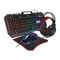 Gejmerski SET 4u1 (tastatura zicna, mis zicni, slusalice zicne i podloga - mis) crni G11 BANDA (MS).