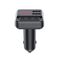 FM transmiter C6 USB Bluetooth 5.0 12-24V Handsfree slušalica crni.