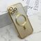 Futrola GLITTER MAGSAFE - iPhone 15 Pro Max (6.7) zlatna (MS).